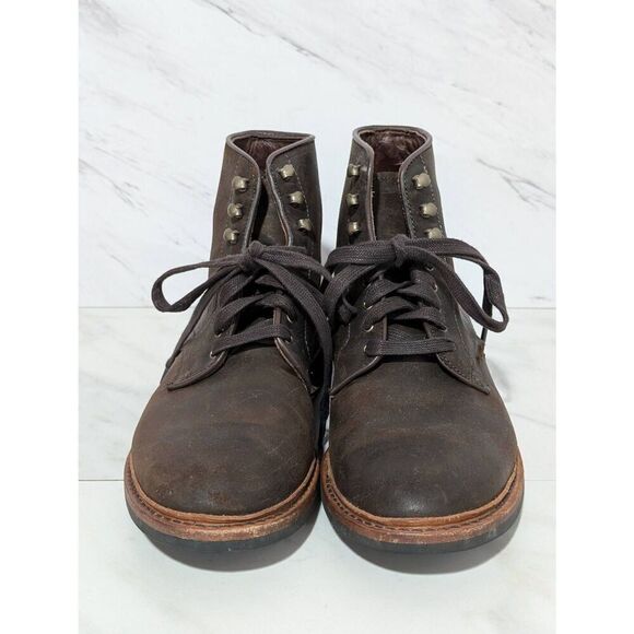 Allen Edmonds Higgins Mill Men\'s Brown Leather Weatherproof Boot Sz 8.5 main image 9